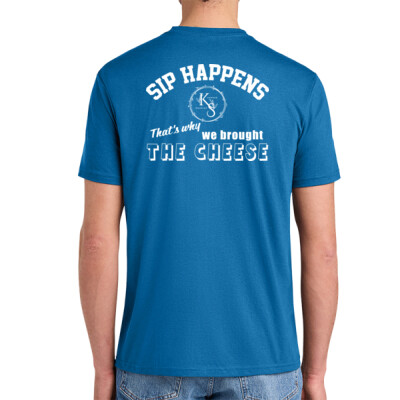Unisex Triblend Tee - Sip Happens Thumbnail