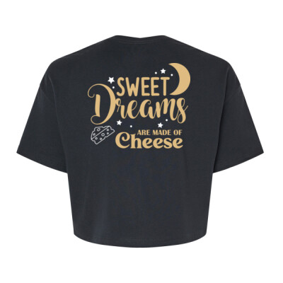 Ladies Jersey Crop Tee - Sweet Dreams Thumbnail