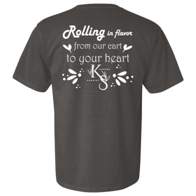 Unisex Heavyweight Ring Spun Tee - Rolling in Flavor Thumbnail