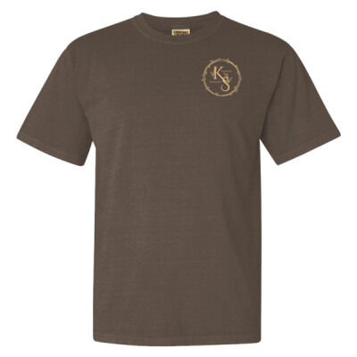 Unisex Heavyweight Ring Spun Tee - KS Logo Thumbnail