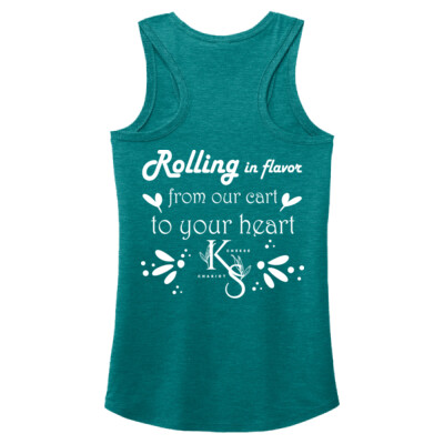 Ladies Triblend Racerback Tank - Rolling in Flavor Thumbnail