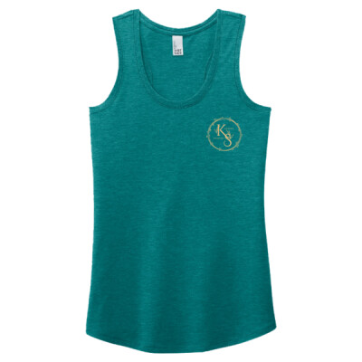 Ladies Triblend Racerback Tank - KS Logo Thumbnail