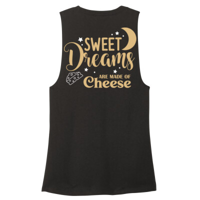 Ladies Triblend Muscle Tank - Sweet Dreams Thumbnail