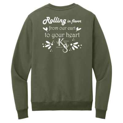 Unisex Fleece Crewneck - Rolling in Flavor Thumbnail
