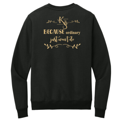 Unisex Fleece Crewneck - Ordinary Just Won't Do Thumbnail
